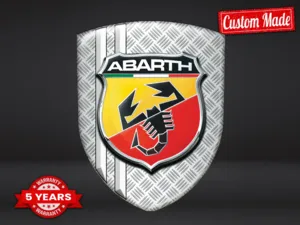 Fiat Abarth Vinilos Ventana Coche Lujo Alta Gama Personalizable